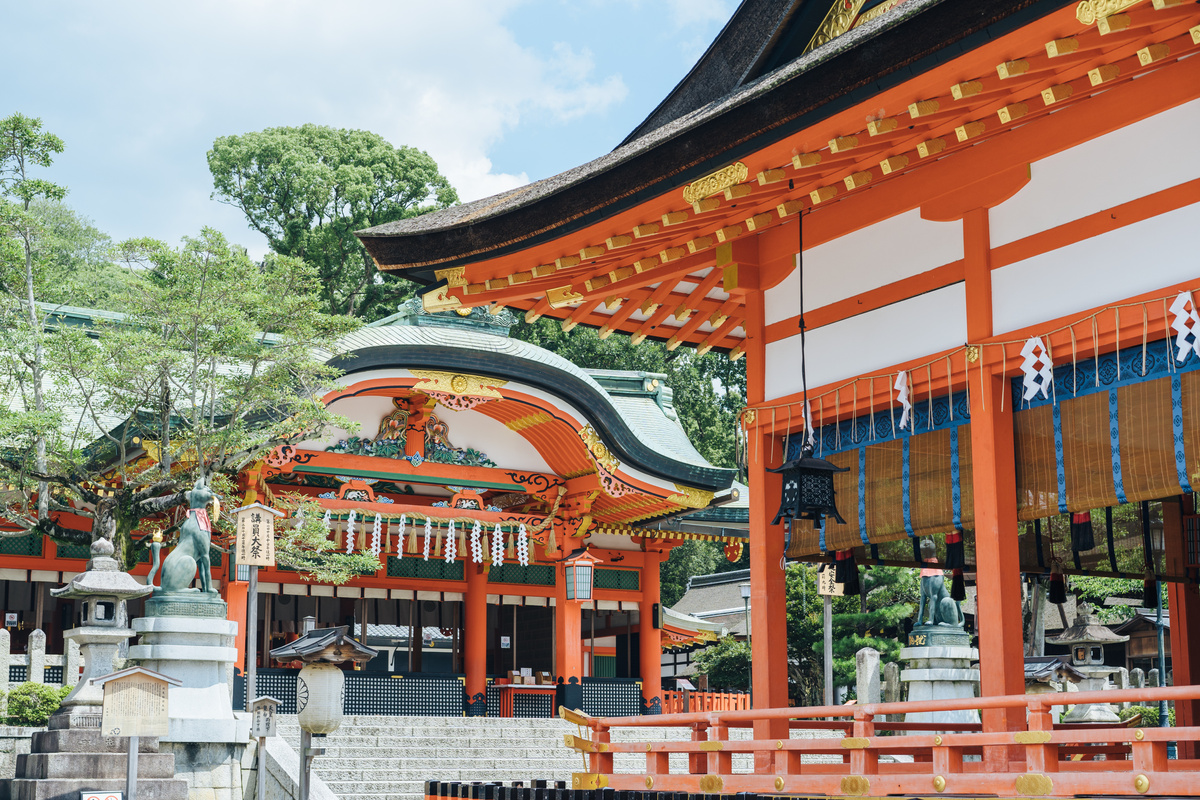 Fushimi Inarai Taisha Shrine in Kyoto, Japan